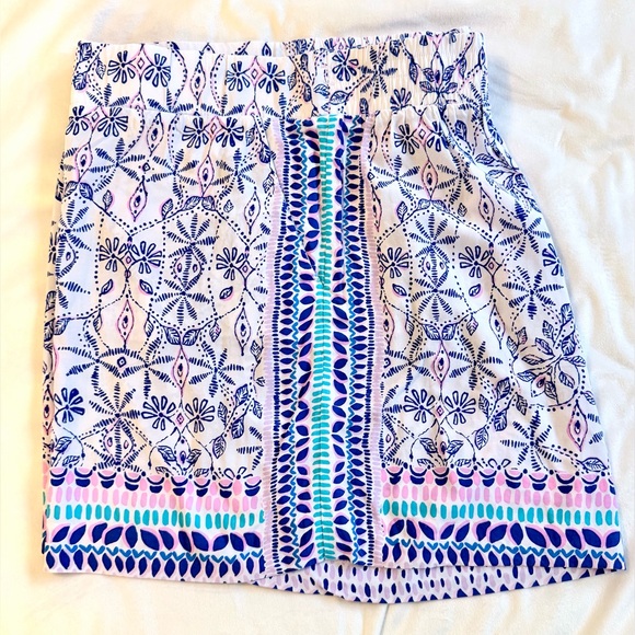 *NWOT* Lilly Pulitzer Neilah Short Resort White “Time to Shine” Engineered Print - Picture 12 of 13